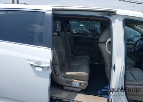 2013 Honda Odyssey Ex-L из США, поврежденный, VIN 5FNRL5H63DB051956